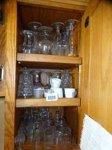 lot 1582 image: Lot of Drinking Glasses (Shot - Wine - Etc)