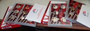 lot 1638 image: (2)   2006 U.S. Mint Silver Proof Sets w Box & COA