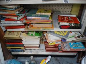 lot 1662 image: 2 Shelves of Old Books  Childrens  Misc