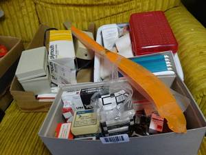 lot 1693 image: 3 Boxes Full of Drafting - Office Supplies - Take a Look