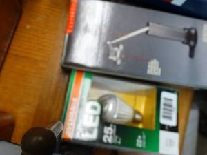 lot 1743 image: LED Bulb and Desk Lamp