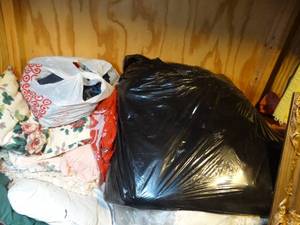 lot 1766 image: Mixed Lot of Bedding  Pillows  Etc