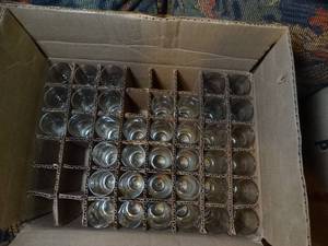 lot 1770 image: Partial Box of Patron Tequila Shot Glasses