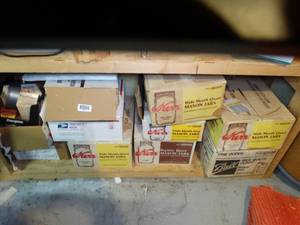 lot 1829 image: Mason Jar Boxes Partially Full