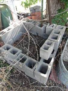 lot 1946 image: Cinder Blocks and other Bricks