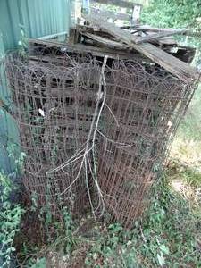 lot 1964 image: 2 Partial Rolls of 4Ft Metal Fence