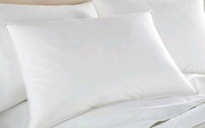 lot 70538 image: DOWNLITE SOFT DOWN STOMACH SLEEPER PILLOW WHITE