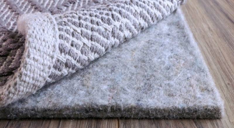 lot 70544 image: RUGPADUSA - Dual Surface - 5x7 - 14 Thick - Felt  Rubber - Non-Slip Backing Rug Pad - Adds Comfort and Protection - Safe for All Floors and Finishes