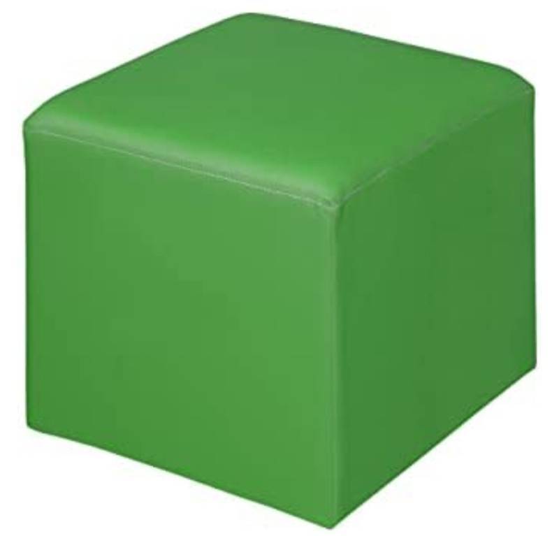 lot 70553 image: Jacob 15 Square Ottoman- Envy Green