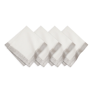 lot 70697 image: Villeroy & Boch Metallic Brushstroke Napkin 8 Pc Set