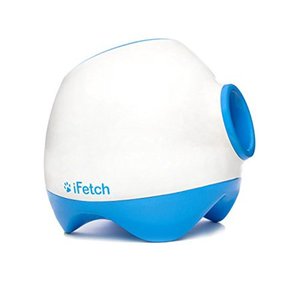 lot 9183 image: iFetch Too Interactive Ball Launcher for Dogs �� Launches Standard Tennis Balls Large Balls Not Included
