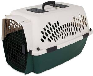 lot 37352 image: Ruffmaxx Kennel, 26inch Length, 20 to 25lbs, Almond and Green
