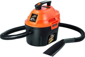 lot 37358 image: Armor All, AA255 , 2.5 Gallon 2 Peak HP WetDry Utility Shop Vacuum , Orange