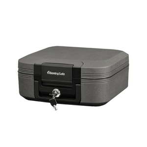 lot 37365 image: SentrySafe CHW20221 0.28 Cubic Foot Insulated FireWater Personal Chest Safe