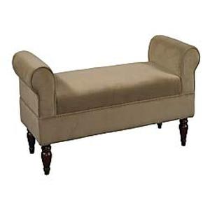 lot 38927 image: Linon Lillian Bench, Coffee