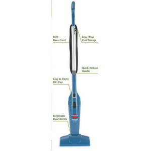 lot 38945 image: BISSELL 3106L-2033BLU Lightweight Bagless Stick Vacuum - Hand