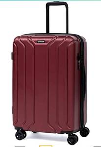 lot 49022 image: NON STOP LUGGAGE NEW YORK EDITION 3 PIECE LUGGAGE WITH LOCKS METALIC PINK