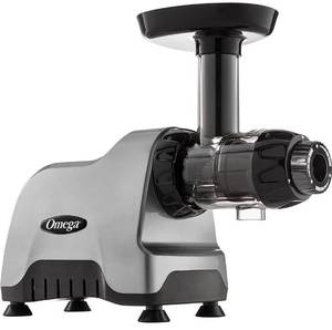 lot 49081 image: Omega Compact Horizontal Slow Juicer Silver Model CNC80S