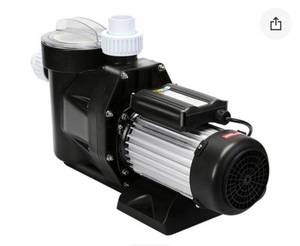 lot 3437 image: VEVOR Swimming Pool Pump Motor SPA Pump Self-Priming 2.5HP 1850W UL Certified