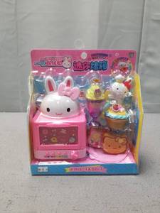lot 3443 image: PINK RABBIT LITTLE GIRL PLAYSET