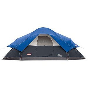 lot 3449 image: coleman red canyon 8 person tent, blue