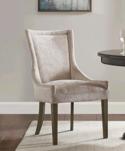 lot 3480 image: MADISON PARK SIGNATURE ULTRA DINING SIDE CHAIR CREAM