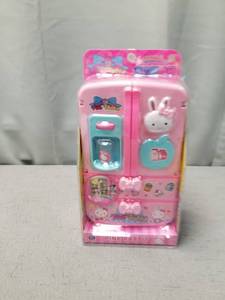 lot 3482 image: PINK RABBIT PLAY REFRIGERATOR