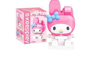 lot 3490 image: Keeppley K20802 Hello Kitty Series My Melody Building Blocks Set