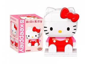 lot 3491 image: Keeppley K20801 Hello Kitty Series Hello Kitty Building Blocks Toy Set