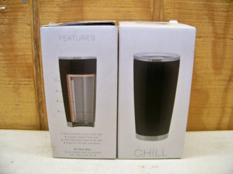 lot 35 image: 2 Chill Insulated Tumblers