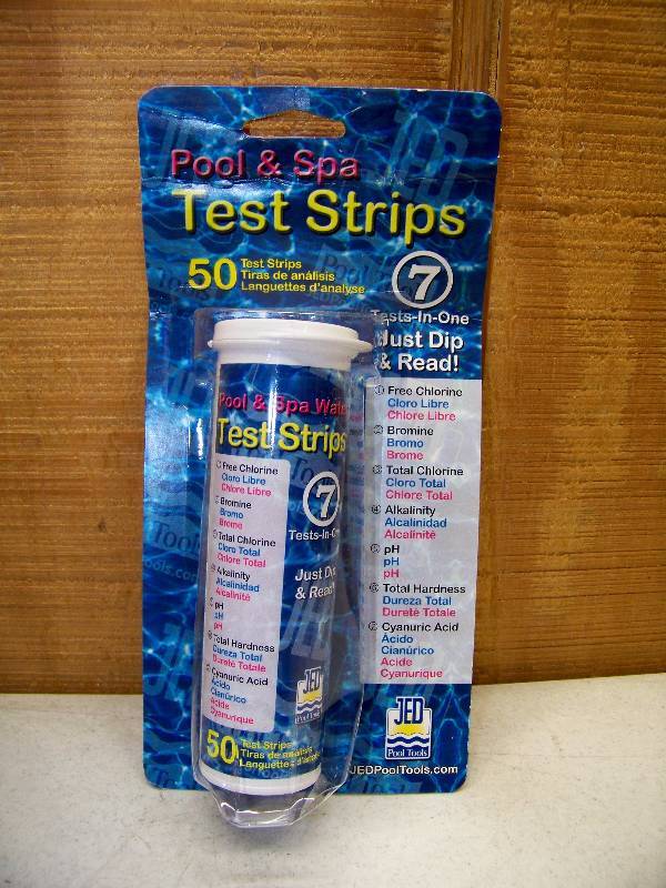 lot 39 image: 12 Jed Pool Tools 7 Tests in One Test Strips