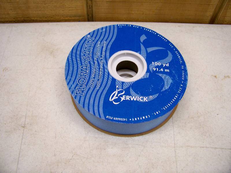lot 60 image: 12 Spools Berwick Flora Satin Ribbon