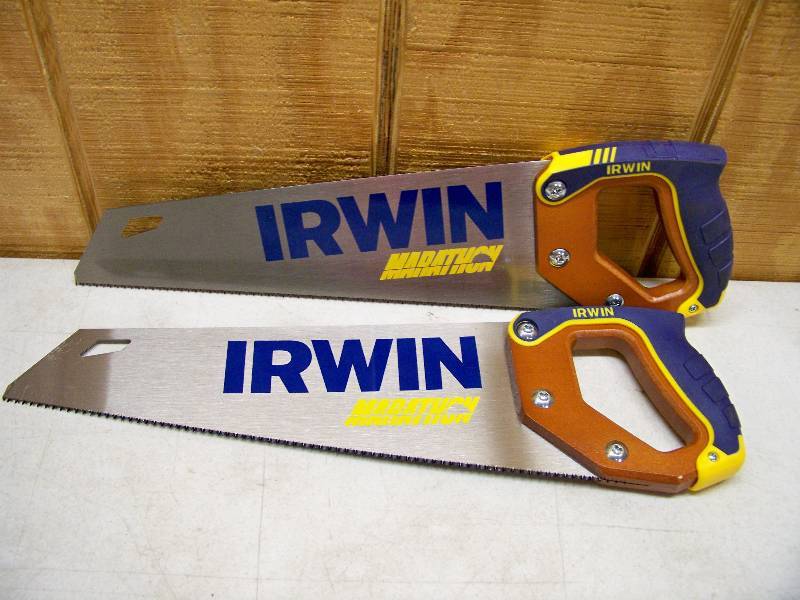 lot 103 image: 2 Irwin Marathon Saws