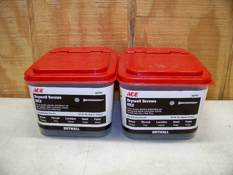 lot 104 image: 2 Boxes Drywall Screws