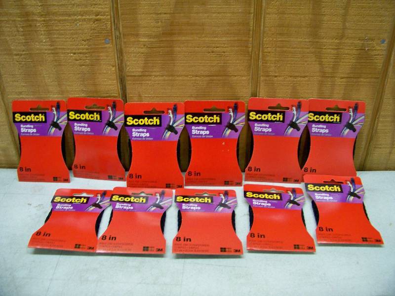 lot 106 image: 11 Packages of 6 Scotch Bundling Straps