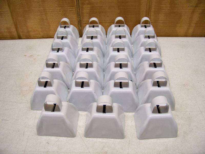 lot 190 image: 23 Small Cowbells