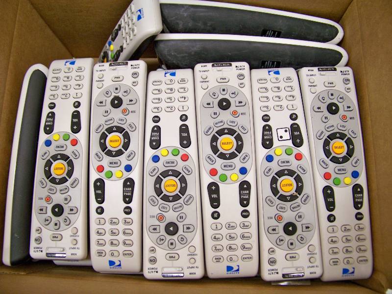 lot 203 image: 40 Directv Replacement Remotes