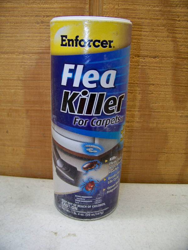 lot 206 image: 8 Cans Enforcer Flea Killer for Carpets