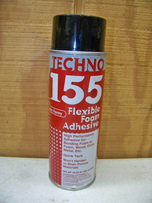 lot 212 image: 10 Cans Techno 155 Flexible Foam Adhesive
