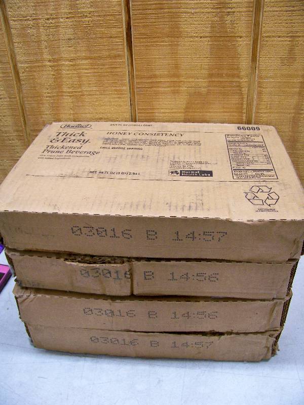lot 227 image: 4 Cases of 24 Hormel Thickened Prune Beverage