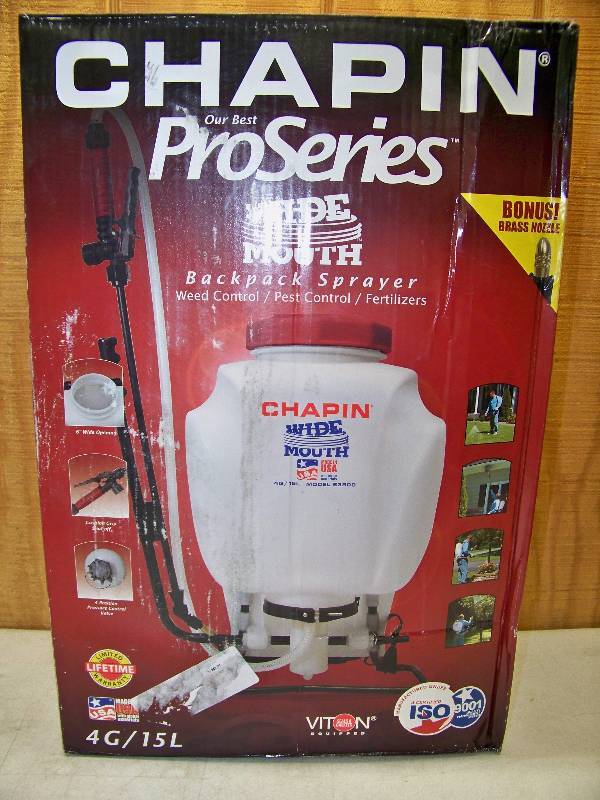 lot 237 image: Chapin Pro Series Backpack Sprayer
