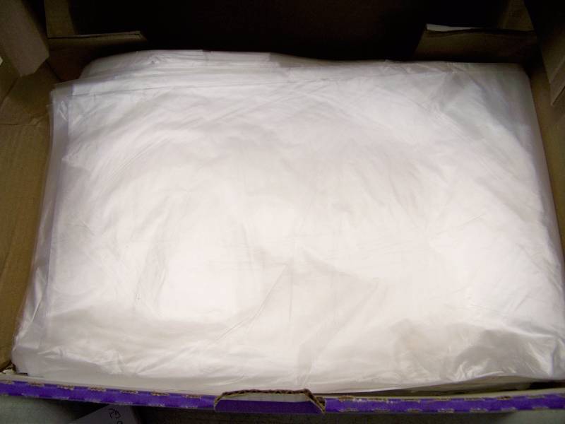 lot 279 image: 250 Clear Trash Bags