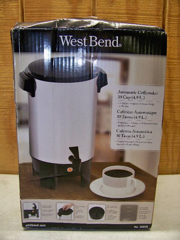 lot 285 image: West Bend Automatic Coffee Maker