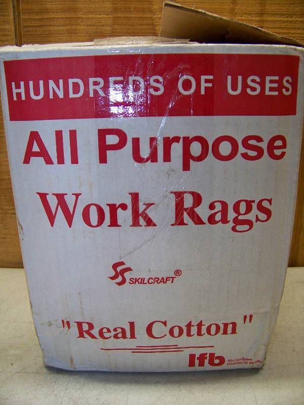 lot 299 image: Skilcraft All Purpose Work Rags