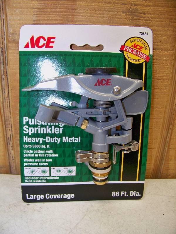 lot 283 image: 6 Heavy Duty Metal Pulsating Sprinklers