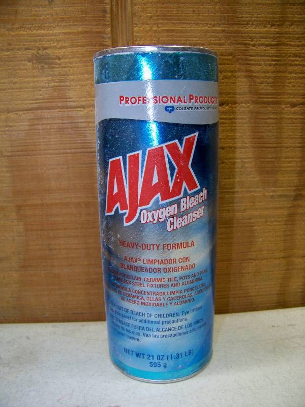 lot 332 image: 11 Cans Ajax Oxygen Bleach Cleanser