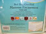 lot 351 image: 2 Bedbug Certified Mattress Encasements
