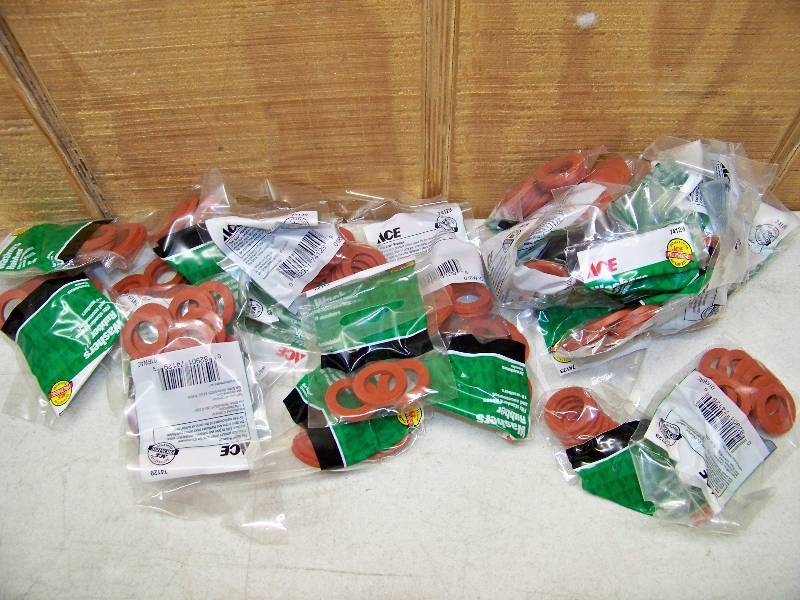 lot 366 image: 24 Bags of Rubber Washers