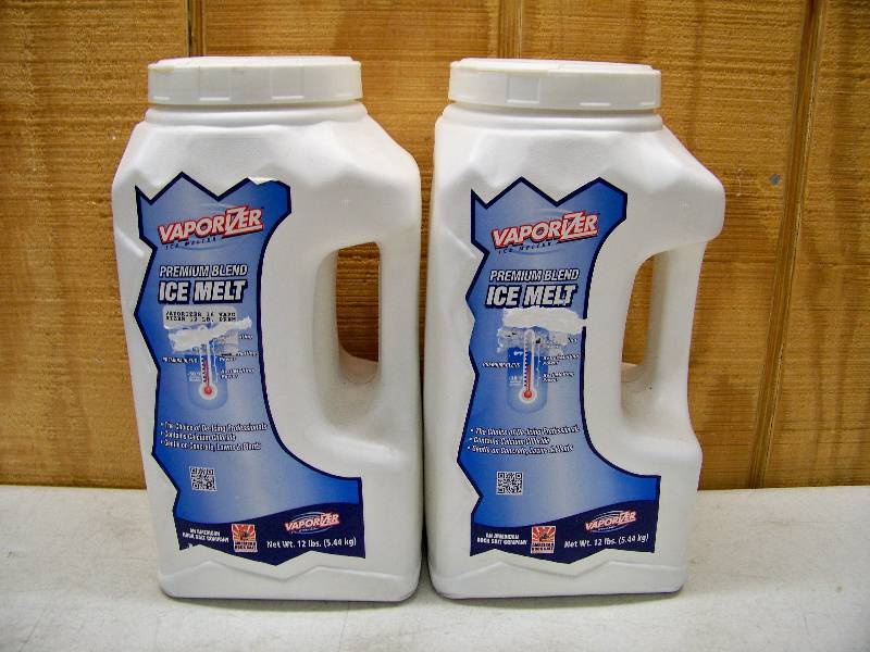 lot 406 image: 2 Jugs Vaporizer Premium Blend Ice Melt
