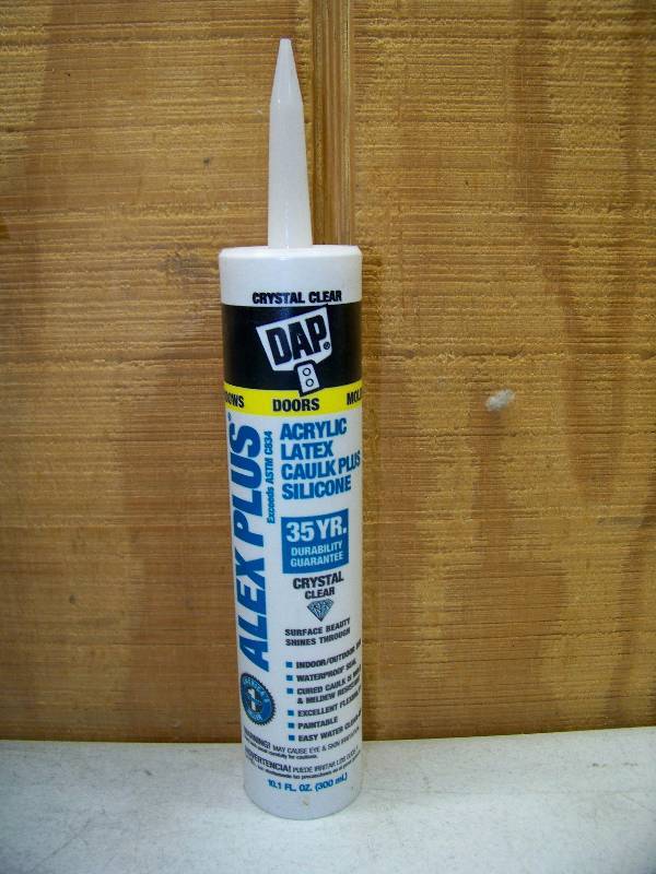 lot 472 image: 11 Tubes DAP Alex Plus Acrylic Latex Caulk Plus Silicone
